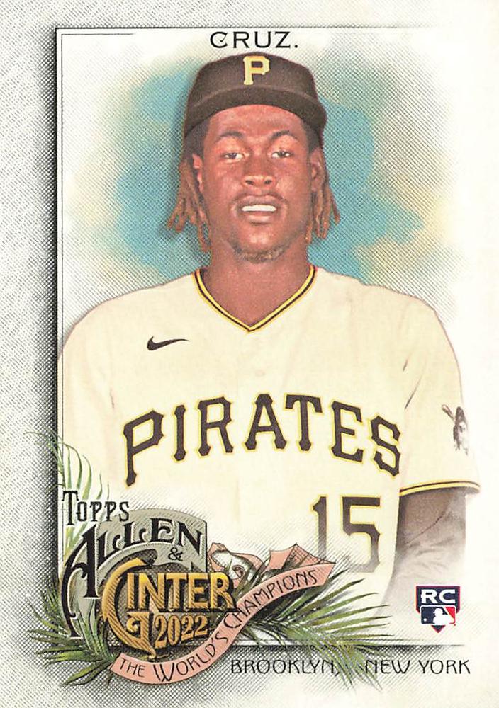 #122 Oneil Cruz - Pittsburgh Pirates - 2022 Topps Allen & Ginter Baseball