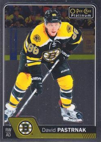 #122 David Pastrnak - Boston Bruins - 2016-17 O-Pee-Chee Platinum Hockey