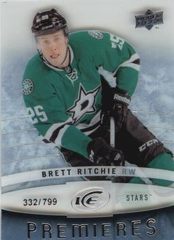 #122 Brett Ritchie - Dallas Stars - 2014-15 Upper Deck Ice Hockey