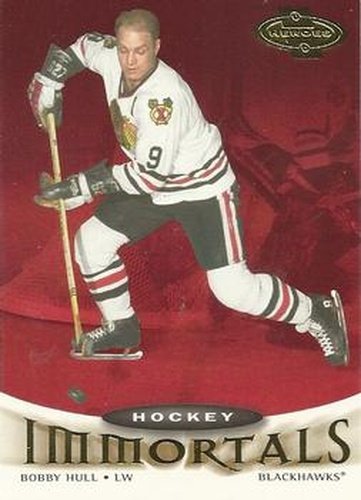 #122 Bobby Hull - Chicago Blackhawks - 2000-01 Upper Deck Heroes Hockey