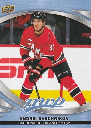 #122 Andrei Svechnikov - Carolina Hurricanes - 2023-24 Upper Deck MVP - Ice Battles Hockey