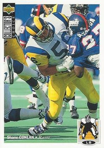 #122 Shane Conlan - Los Angeles Rams - 1994 Collector's Choice Football