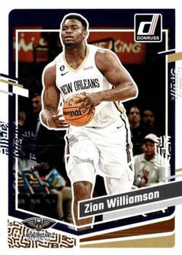 #122 Zion Williamson - New Orleans Pelicans - 2023-24 Donruss Basketball