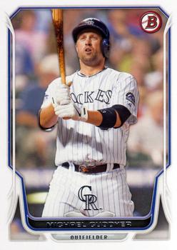 #122 Michael Cuddyer - Colorado Rockies - 2014 Bowman Baseball