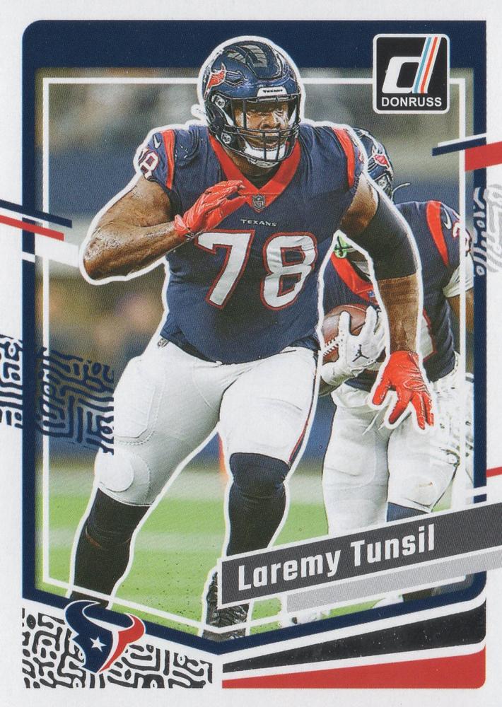 #122 Laremy Tunsil - Houston Texans - 2023 Donruss Football