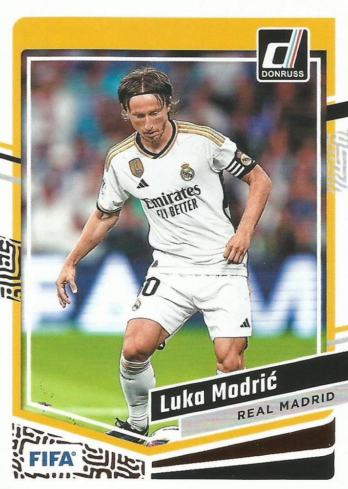 #122 Luka Modric - Real Madrid CF - 2023-24 Donruss Soccer
