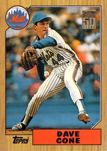 #T122 David Cone - New York Mets - 2001 Topps Traded & Rookies Baseball
