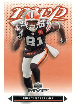 #122 Quincy Morgan - Cleveland Browns - 2003 Upper Deck MVP Football