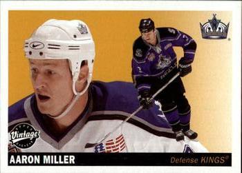 #122 Aaron Miller - Los Angeles Kings - 2002-03 Upper Deck Vintage Hockey