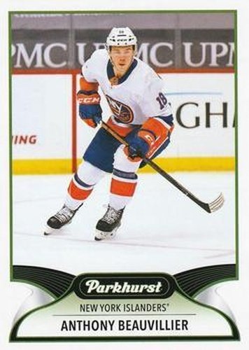 #122 Anthony Beauvillier - New York Islanders - 2021-22 Parkhurst Hockey