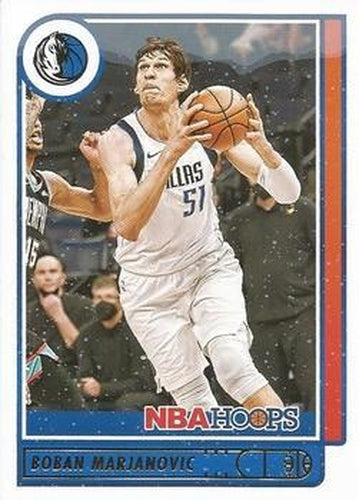 #122 Boban Marjanovic - Dallas Mavericks - 2021-22 Hoops Winter Basketball