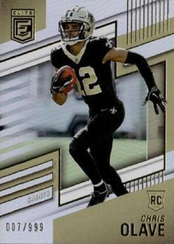 #122 Chris Olave - New Orleans Saints - 2022 Donruss Elite Football
