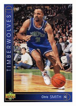 #122 Chris Smith - Minnesota Timberwolves - 1993-94 Upper Deck Basketball