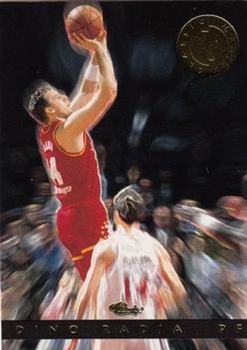 #122 Dino Radja - Boston Celtics - 1993-94 Classic Images Four Sport