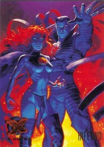 #122 Inferno - 1995 Fleer Ultra X-Men