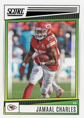 #122 Jamaal Charles - Kansas City Chiefs - 2022 Score Football