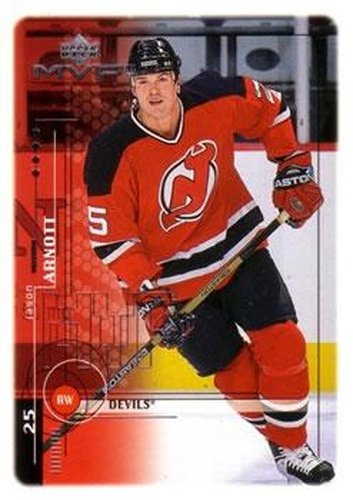 #122 Jason Arnott - New Jersey Devils - 1998-99 Upper Deck MVP Hockey
