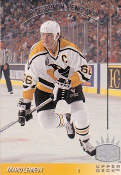 #122 Mario Lemieux - Pittsburgh Penguins - 1993-94 Upper Deck - SP Hockey