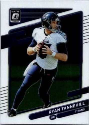 #122 Ryan Tannehill - Tennessee Titans - 2021 Donruss Optic Football