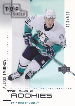 #122 Alexei Smirnov - Anaheim Mighty Ducks - 2002-03 Upper Deck Top Shelf Hockey