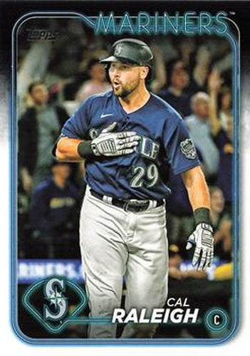 #122 Cal Raleigh - Seattle Mariners - 2024 Topps Baseball
