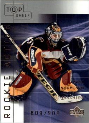 #122 Pasi Nurminen - Atlanta Thrashers - 2001-02 Upper Deck Top Shelf Hockey