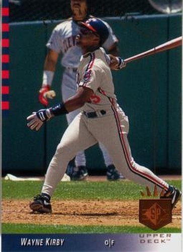 #122 Wayne Kirby - Cleveland Indians - 1993 SP Baseball