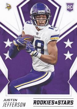 #122 Justin Jefferson - Minnesota Vikings - 2020 Panini Rookies & Stars Football