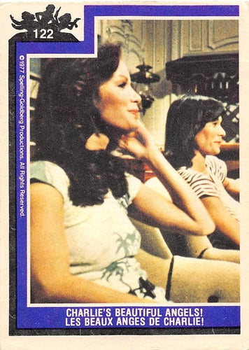 #122 Charlie's Beautiful Angels! - 1977 O-Pee-Chee Charlie's Angels