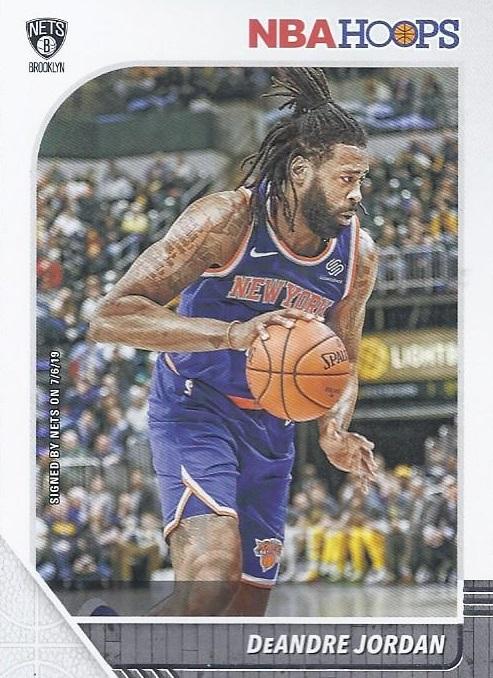 #122 DeAndre Jordan - Brooklyn Nets - 2019-20 Hoops Basketball