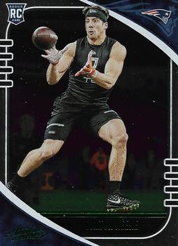 #122 Dalton Keene - New England Patriots - 2020 Panini Absolute - Green Football