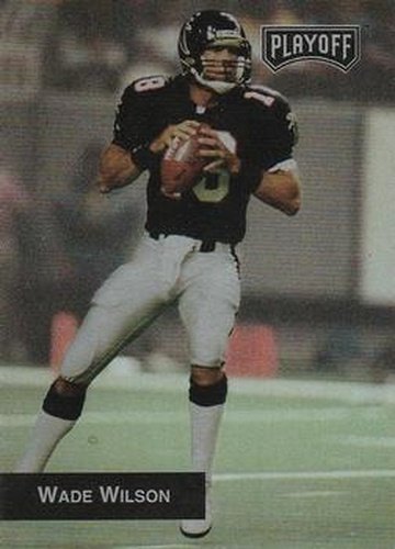 #122 Wade Wilson - New Orleans Saints - 1993 Playoff Football