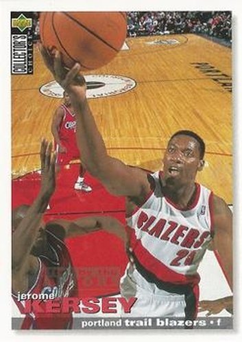 #122 Jerome Kersey - Toronto Raptors - 1995-96 Collector's Choice Basketball