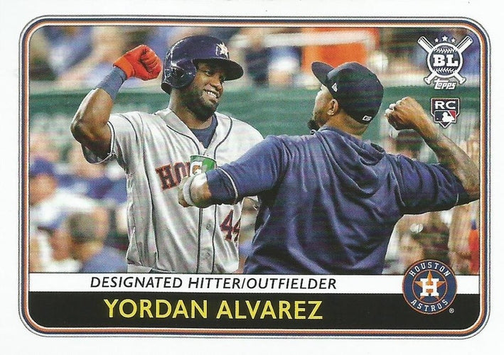 #123 Yordan Alvarez - Houston Astros - 2020 Topps Big League Baseball