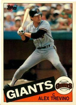 #123T Alex Trevino - San Francisco Giants - 1985 Topps Traded Baseball