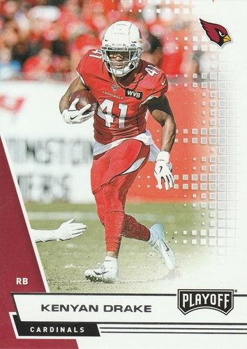 #123 Kenyan Drake - Arizona Cardinals - 2020 Panini Playoff Football