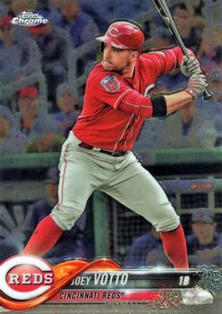 #123 Joey Votto - Cincinnati Reds - 2018 Topps Chrome Baseball