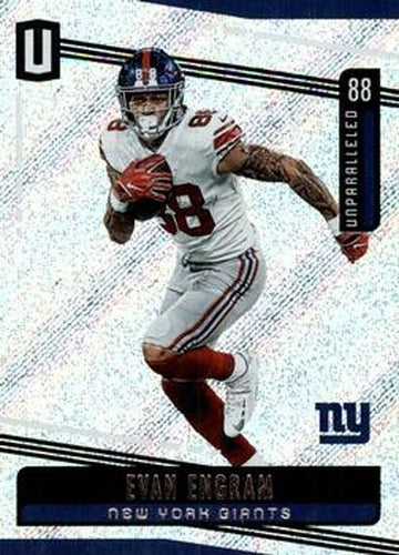 #123 Evan Engram - New York Giants - 2019 Panini Unparalleled Football