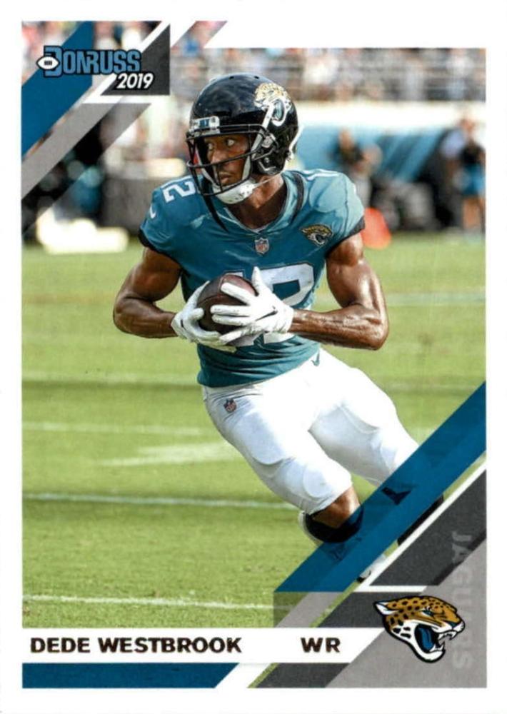 #123 Dede Westbrook - Jacksonville Jaguars - 2019 Donruss Football