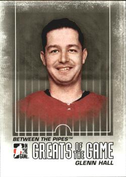 #123 Glenn Hall - Chicago Blackhawks - 2009-10 In The Game Between The Pipes Hockey