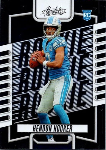 #123 Hendon Hooker - Detroit Lions - 2023 Panini Absolute Football