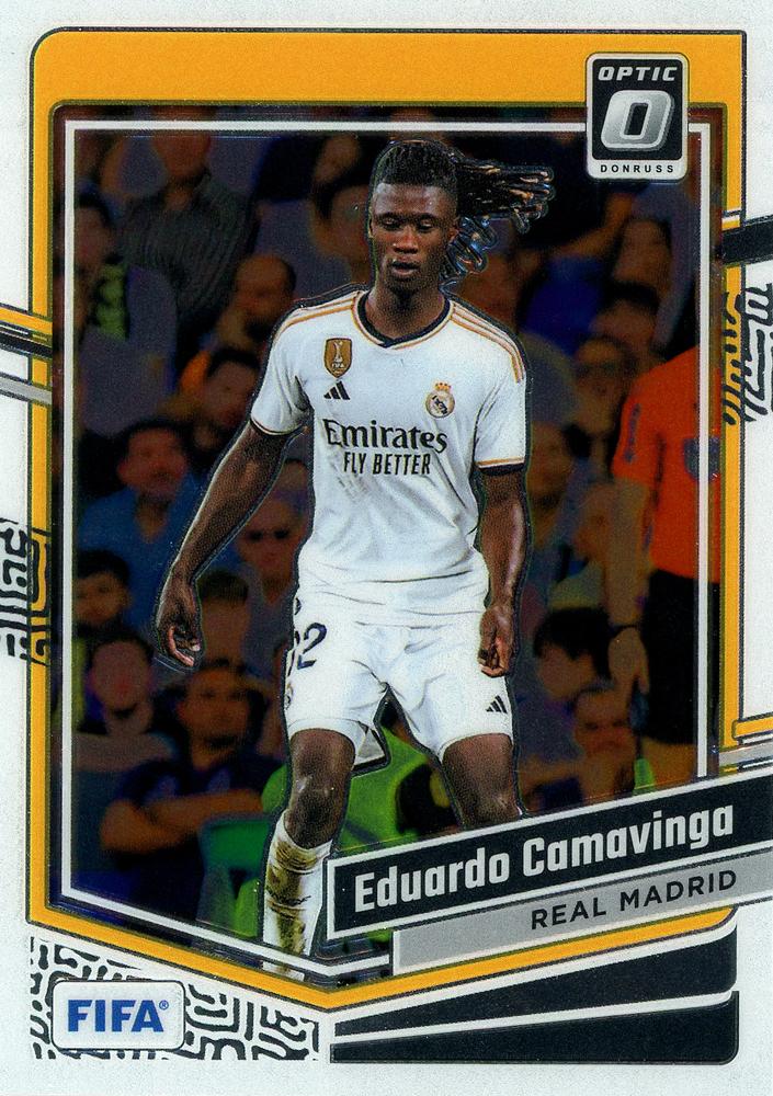 #123 Eduardo Camavinga - Real Madrid CF - 2023-24 Donruss - Optic Soccer