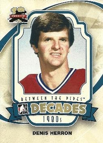 #123 Denis Herron - Montreal Canadiens - 2011-12 In The Game Between The Pipes Hockey