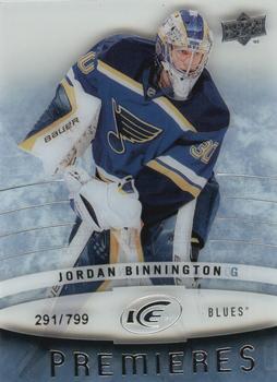 #123 Jordan Binnington - St. Louis Blues - 2014-15 Upper Deck Ice Hockey
