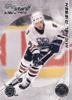 #123 Michel Riesen - Edmonton Oilers - 2000-01 Topps Stars Hockey