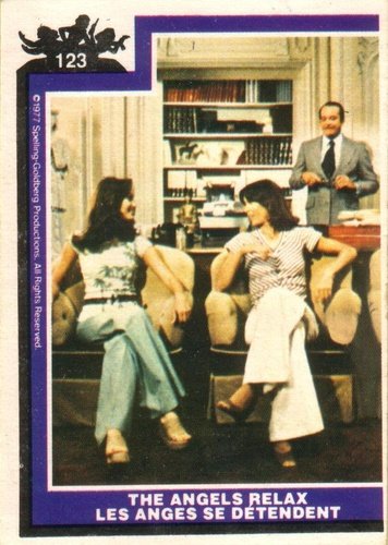 #123 The Angels Relax - 1977 O-Pee-Chee Charlie's Angels