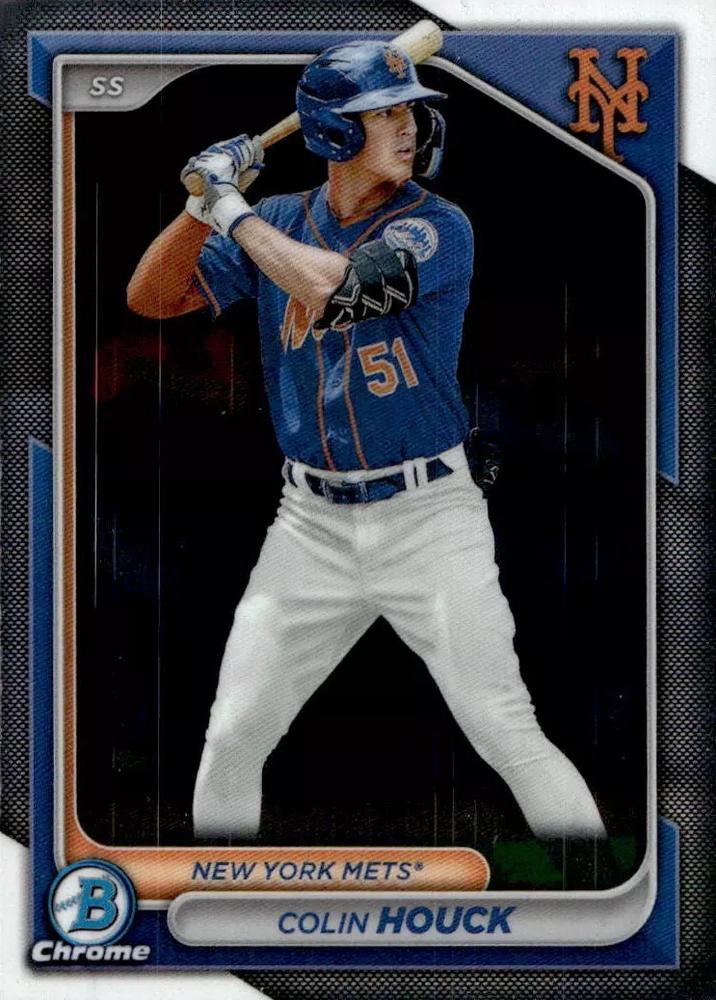 #BCP-123 Colin Houck - New York Mets - 2024 Bowman - Chrome Prospects Baseball