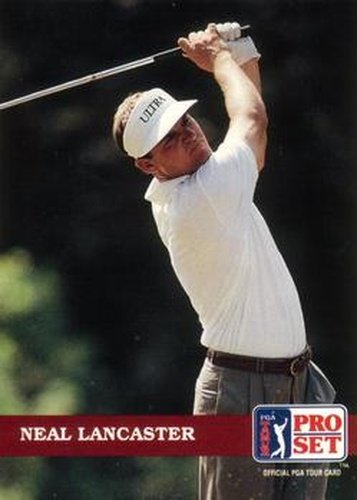 #123 Neal Lancaster - 1992 Pro Set PGA Tour Golf