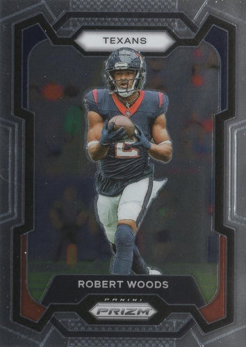 #123 Robert Woods - Houston Texans - 2023 Panini Prizm Football