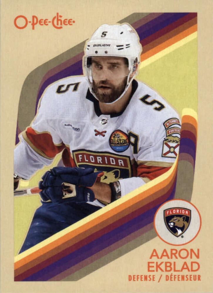 #123 Aaron Ekblad - Florida Panthers - 2023-24 O-Pee-Chee - Retro Hockey